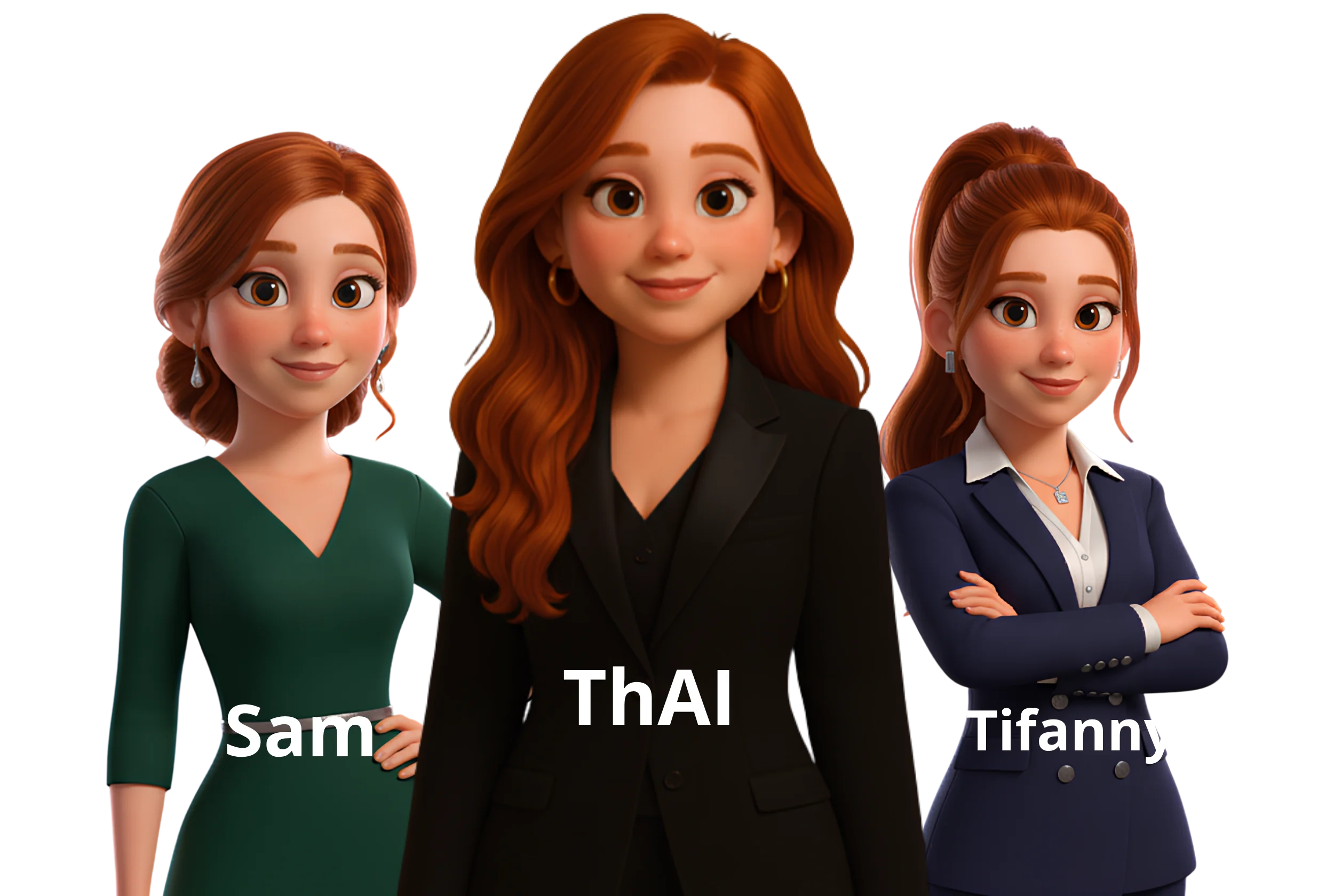 Sam, ThAI e Tifanny, as 3 IAs de vendas
