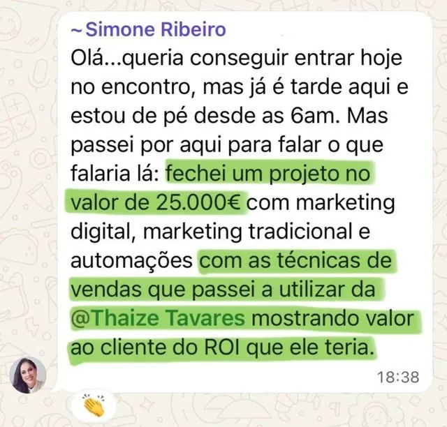 Depoimento Simone Ribeiro