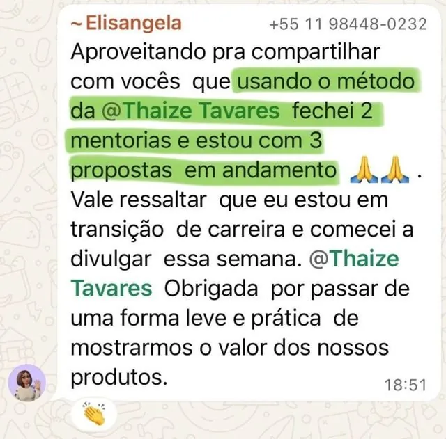 Depoimento Elisangela