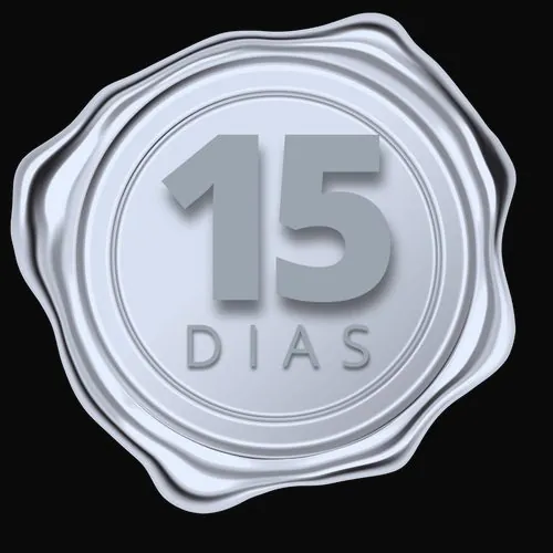 Selo de 15 dias de garantia